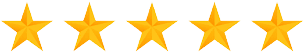 Five star reviews