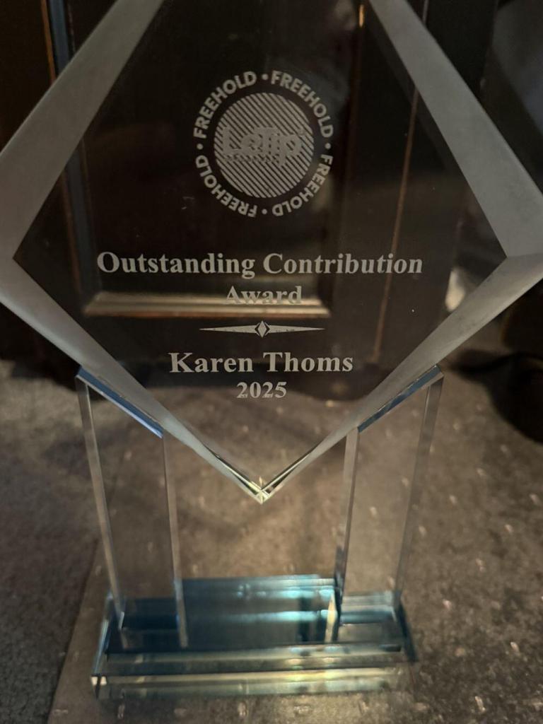 Karen's award